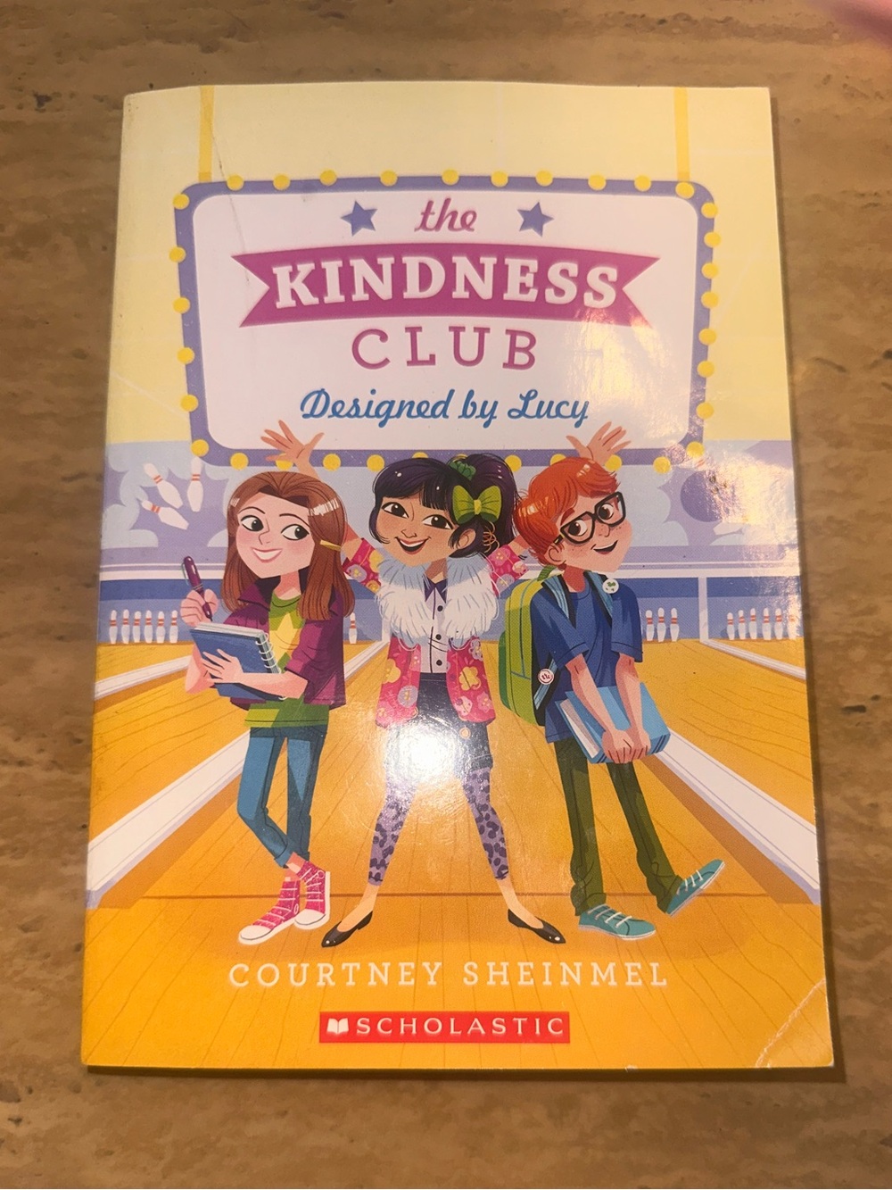 Scholastic The Kindness Club designed by Lucy by Courtney Sheinmel